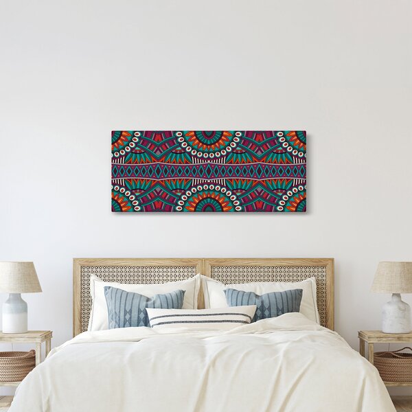 Slika ornamentalne apstrakcije (120x50 cm)