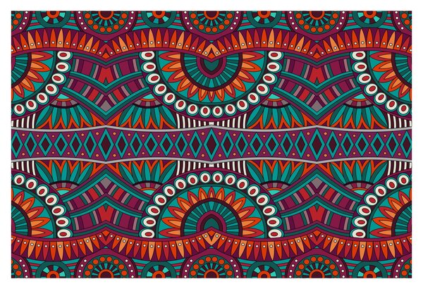 Slika ornamentalne apstrakcije (90x60 cm)