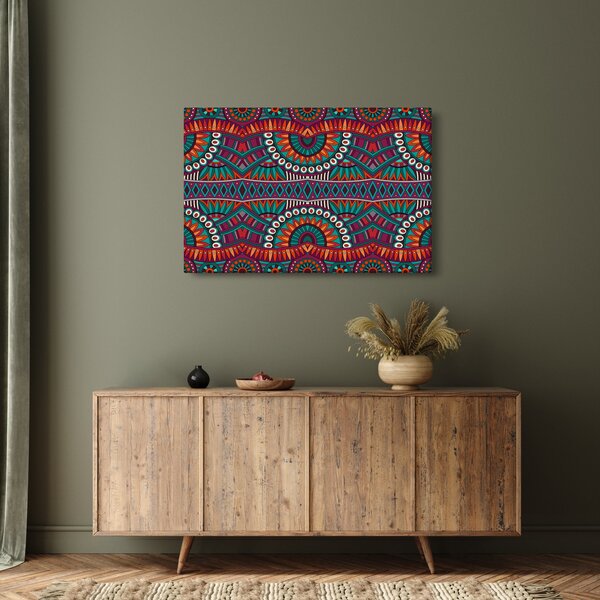 Slika ornamentalne apstrakcije (90x60 cm)