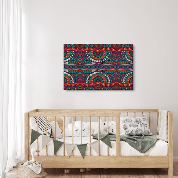 Slika ornamentalne apstrakcije (90x60 cm)