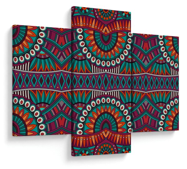 Slika ornamentalne apstrakcije (90x60 cm)