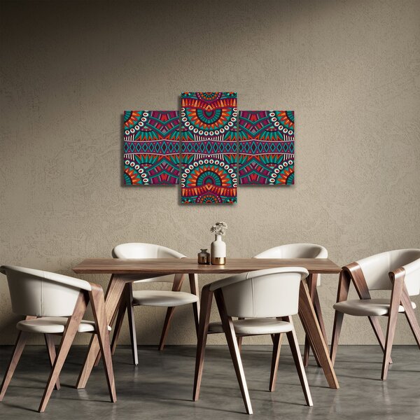 Slika ornamentalne apstrakcije (90x60 cm)