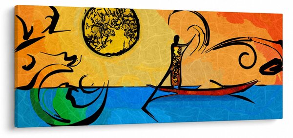 Slika drevne slike (120x50 cm)