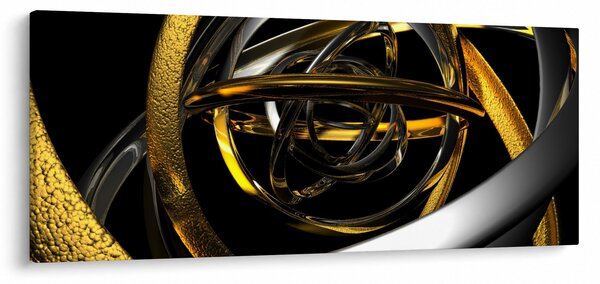 Slika moderne apstrakcije (120x50 cm)
