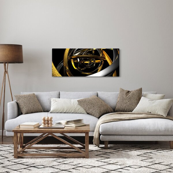 Slika moderne apstrakcije (120x50 cm)