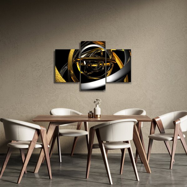 Slika moderne apstrakcije (90x60 cm)