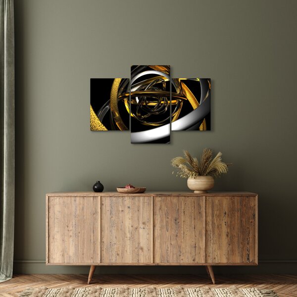 Slika moderne apstrakcije (90x60 cm)