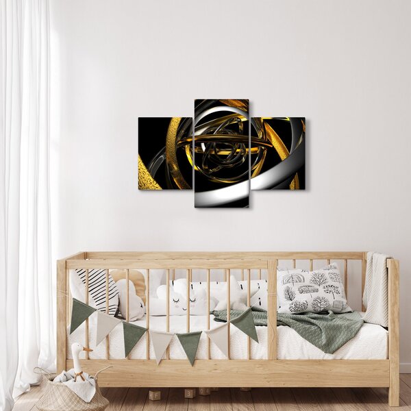Slika moderne apstrakcije (90x60 cm)