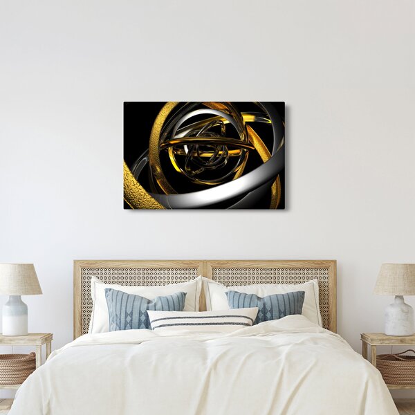 Slika moderne apstrakcije (90x60 cm)