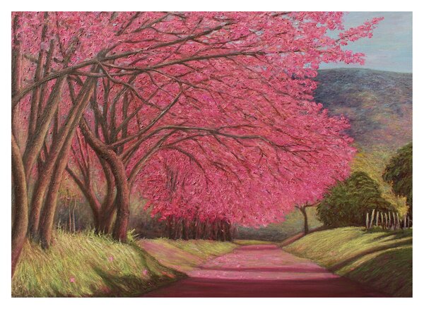 Slika procvalog stabla (70x50 cm)