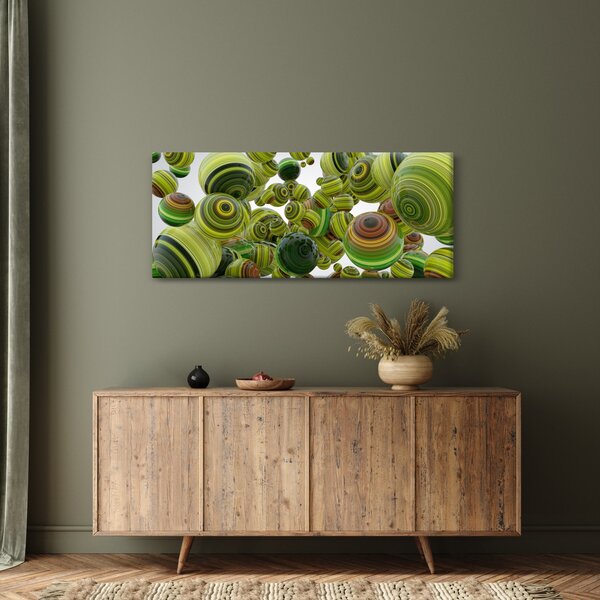 Slika prugastih kugli (120x50 cm)