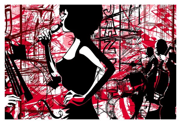 Slika - Jazz (90x60 cm)