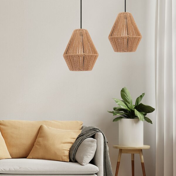Lampa Wisząca APP1150-1W WOOD