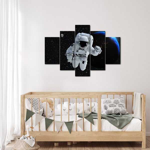 Slika - Astronaut u svemiru (150x105 cm)