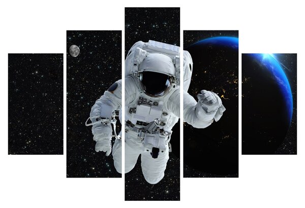 Slika - Astronaut u svemiru (150x105 cm)