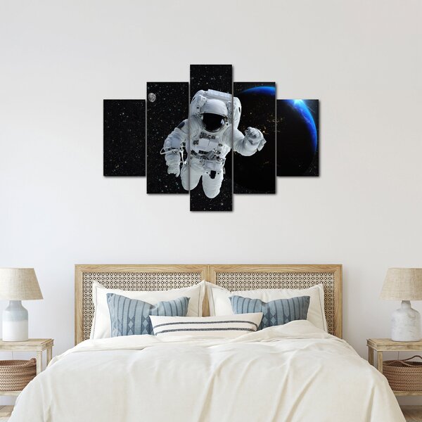 Slika - Astronaut u svemiru (150x105 cm)