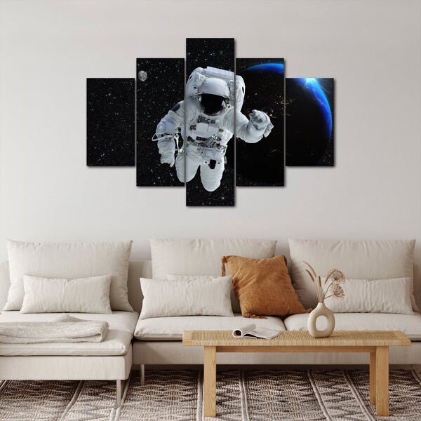Slika - Astronaut u svemiru (150x105 cm)