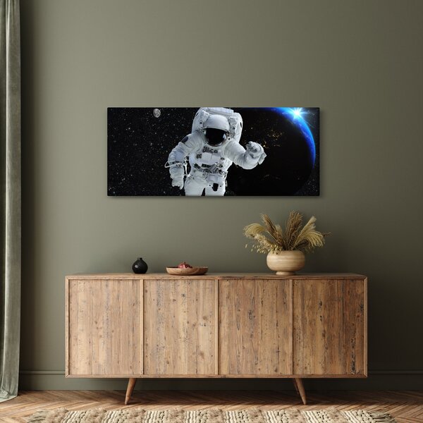 Slika - Astronaut u svemiru (120x50 cm)