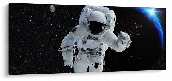 Slika - Astronaut u svemiru (120x50 cm)