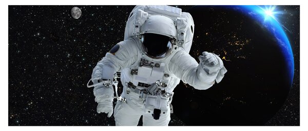 Slika - Astronaut u svemiru (120x50 cm)