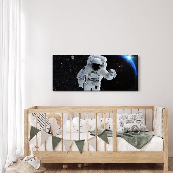 Slika - Astronaut u svemiru (120x50 cm)