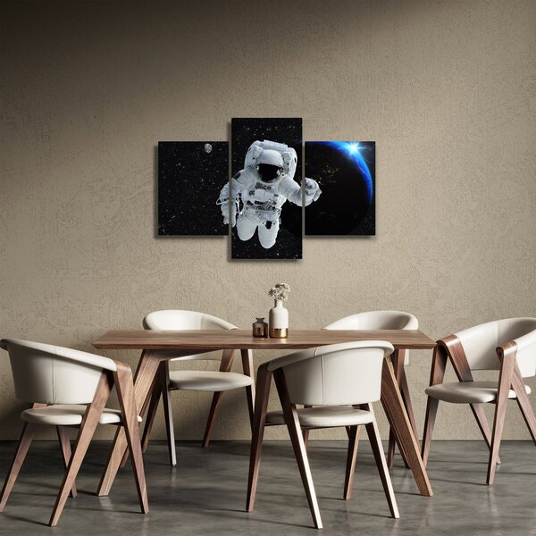 Slika - Astronaut u svemiru (90x60 cm)