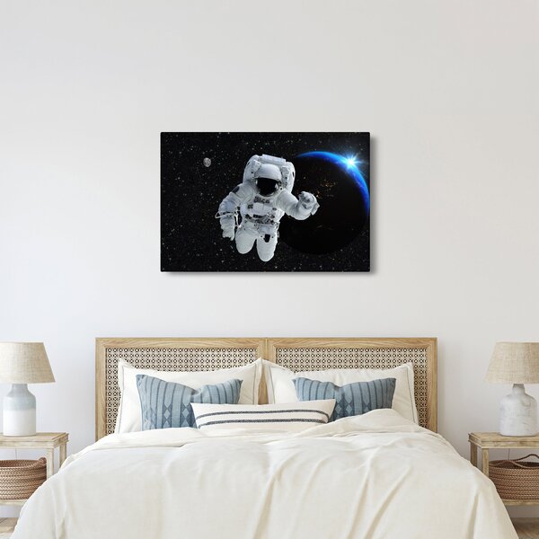 Slika - Astronaut u svemiru (90x60 cm)