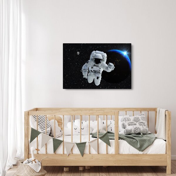 Slika - Astronaut u svemiru (90x60 cm)