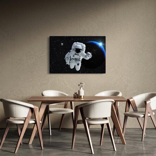 Slika - Astronaut u svemiru (90x60 cm)