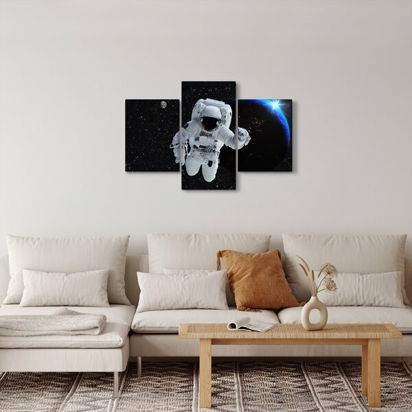 Slika - Astronaut u svemiru (90x60 cm)