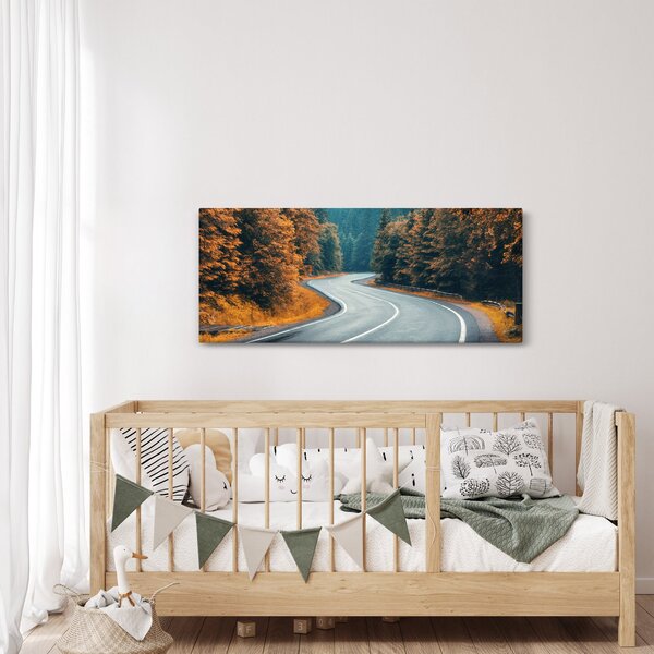 Slika - Vijugava cesta (120x50 cm)