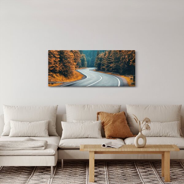 Slika - Vijugava cesta (120x50 cm)