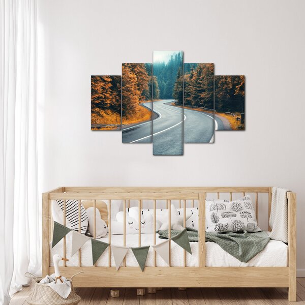 Slika - Vijugava cesta (150x105 cm)