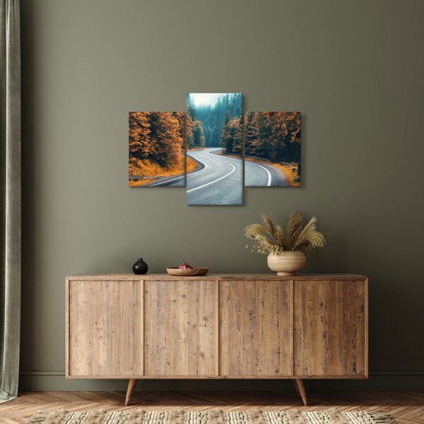 Slika - Vijugava cesta (90x60 cm)
