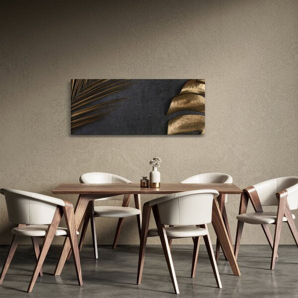 Slika sa zlatnim lišćem (120x50 cm)