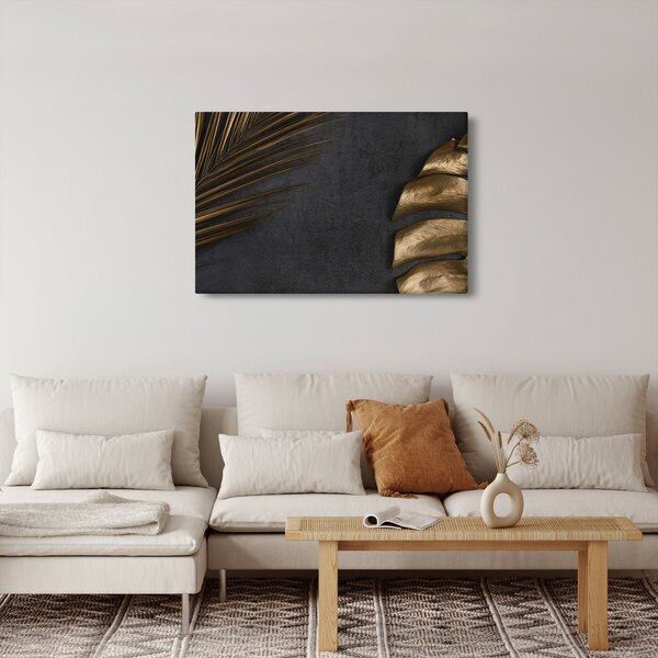 Slika sa zlatnim lišćem (90x60 cm)
