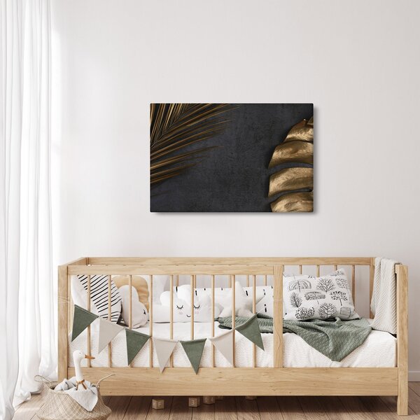 Slika sa zlatnim lišćem (90x60 cm)