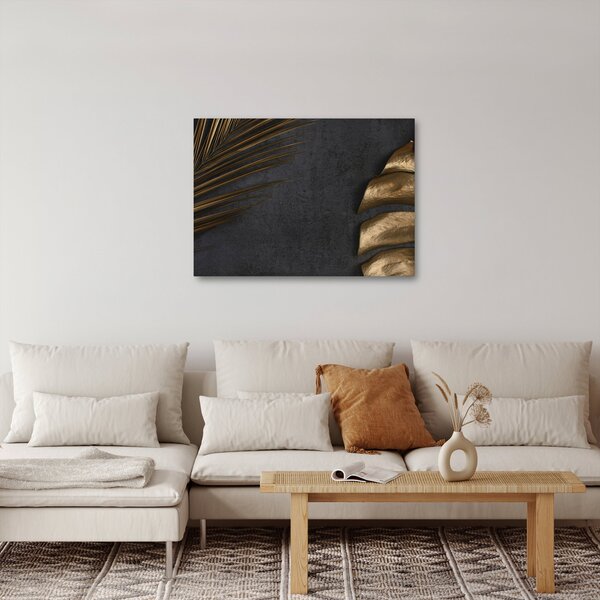 Slika sa zlatnim lišćem (70x50 cm)