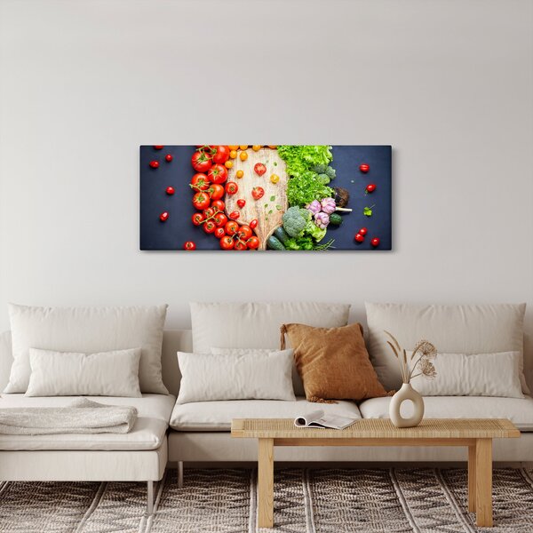 Slika - Stol pun povrća (120x50 cm)