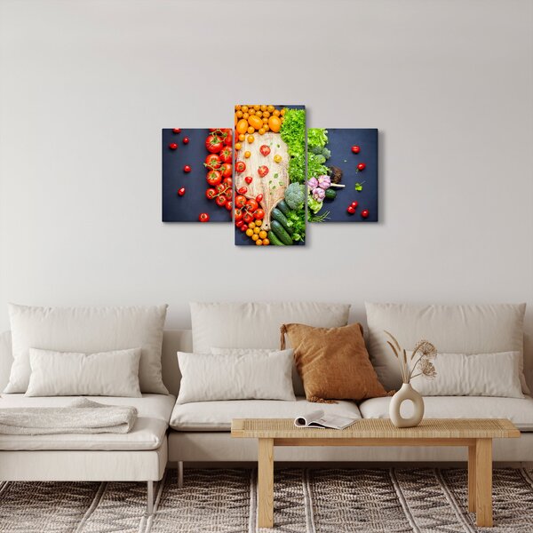 Slika - Stol pun povrća (90x60 cm)