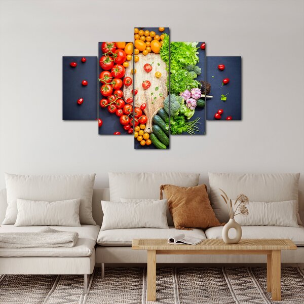 Slika - Stol pun povrća (150x105 cm)