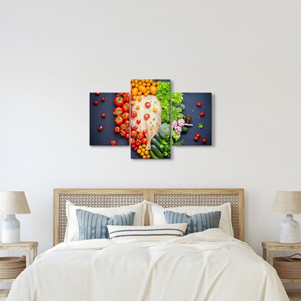 Slika - Stol pun povrća (90x60 cm)