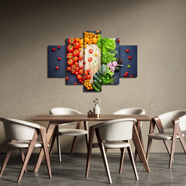 Slika - Stol pun povrća (150x105 cm)