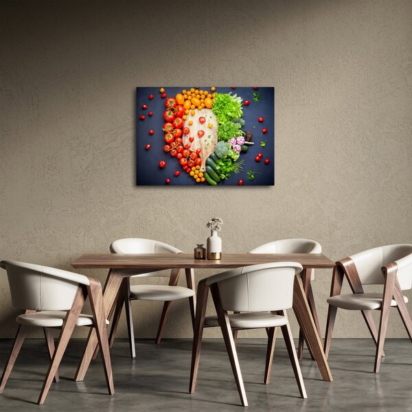 Slika - Stol pun povrća (70x50 cm)