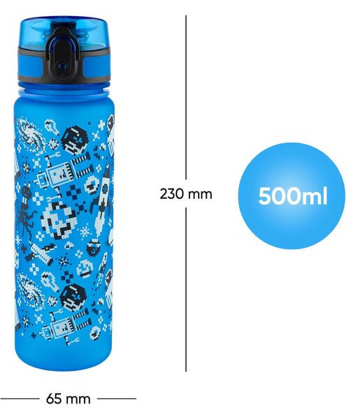 BAAGL Tritanska boca za piće Space Game, 500 ml