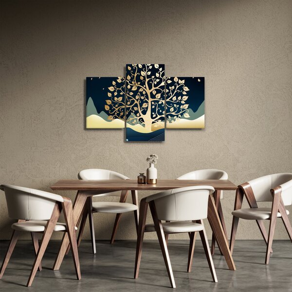 Slika zlatnog stabla (90x60 cm)