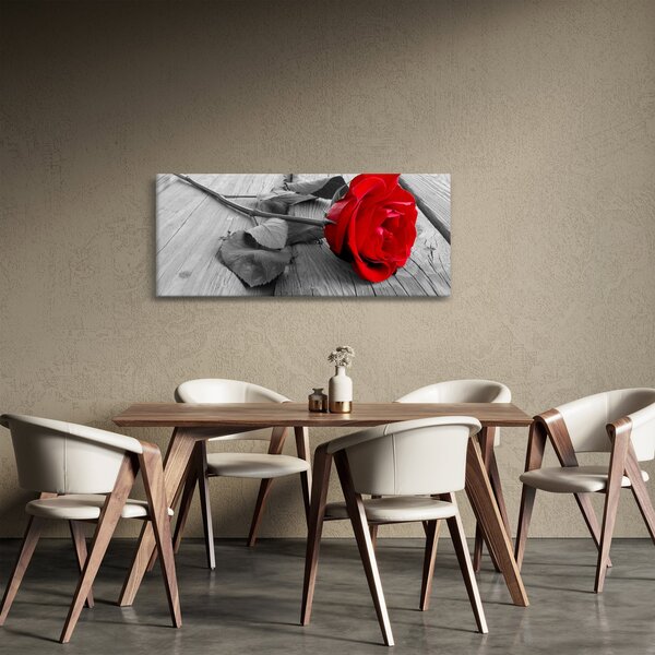 Slika crvene ruže (120x50 cm)