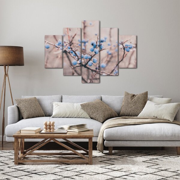 Slika bobica na grmu (150x105 cm)