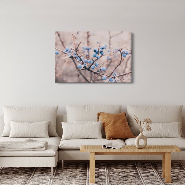 Slika bobica na grmu (90x60 cm)