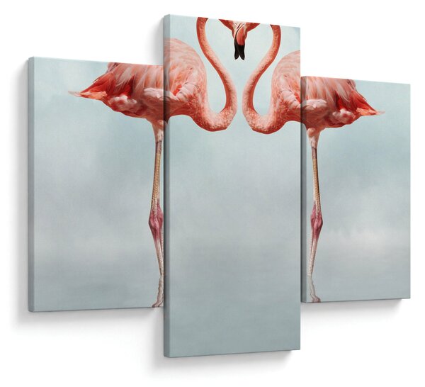 Slika dva flaminga (90x60 cm)